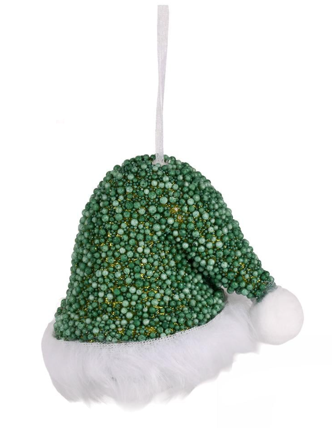 Игрушка-подвеска новогодняя Hat 10х12 см (R33876) Игрушка-подвеска новогодняя Hat 10х12 см (R33876)