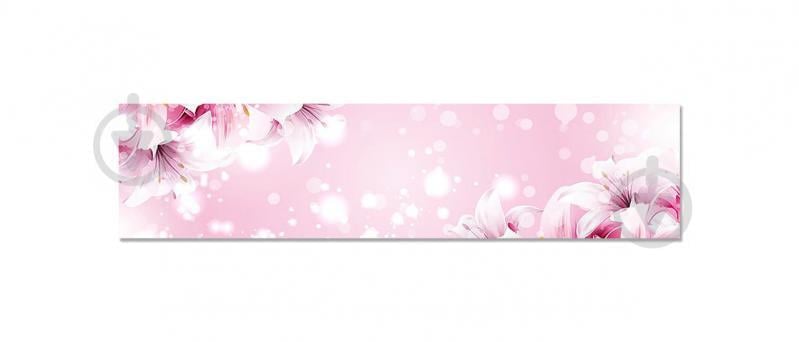 Наклейка вінілова фартух кухонний Zatarga "Ніжні Лілії" 600х2500 мм (Z181303)