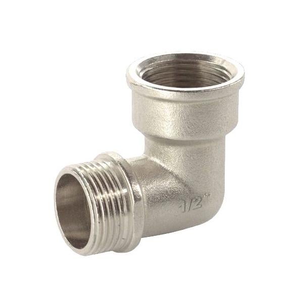 Угол SANTAN SF 1/2" наружный/внутренний никелированный