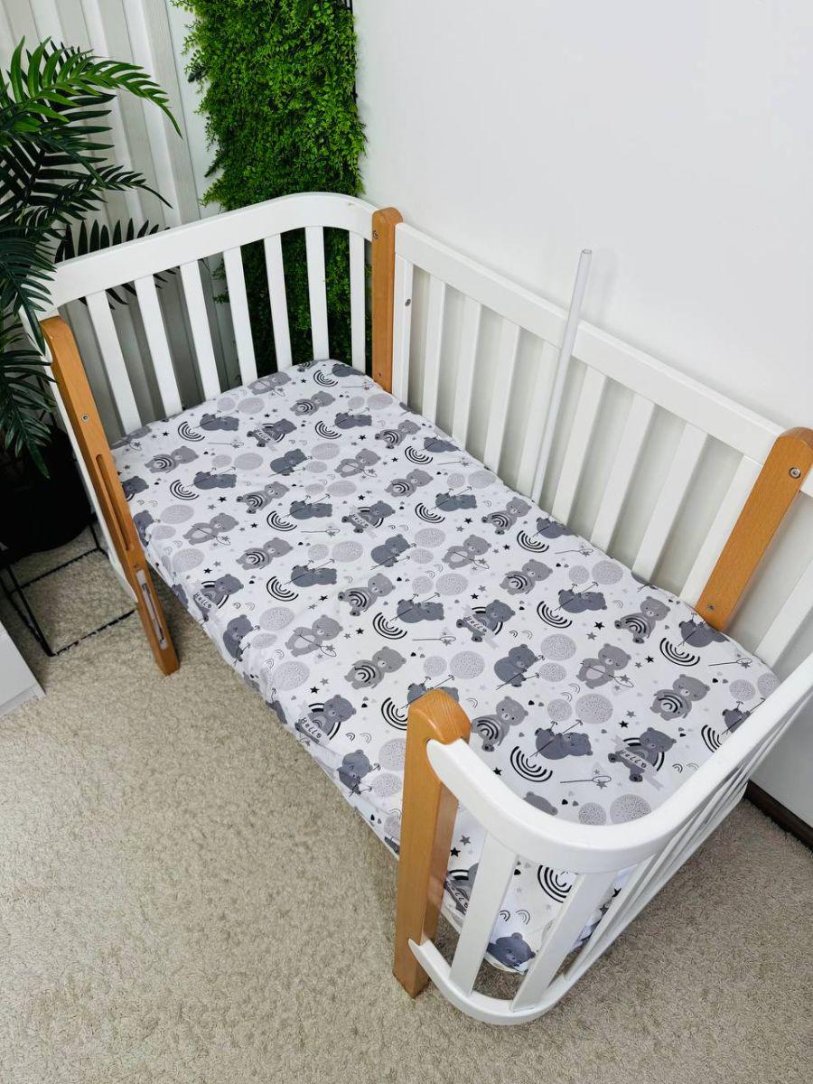 Простирадло дитяче на гумці 120х60 см (7734)