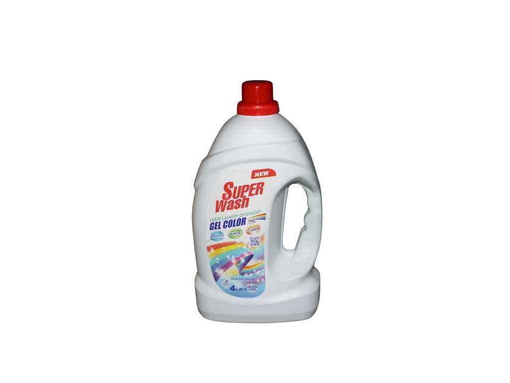 Гель для стирки Super Wash Color Fresh Wood Пуся 4,1 л (1027323)