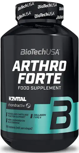 Глюкозамин и хондроитин Biotech Arthro Forte 120 табл. (BIO-9969)