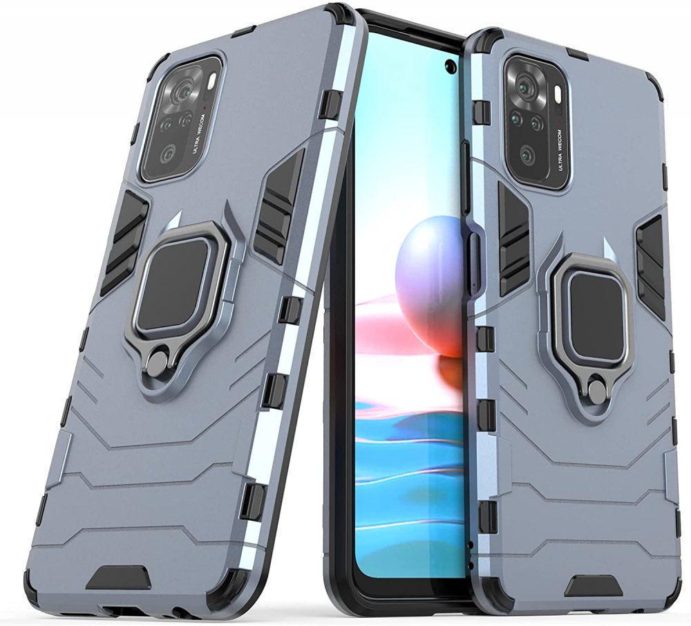 Противоударный чехол Xiaomi Poco M5s (подставка кольцо) Graphite (30705-40)