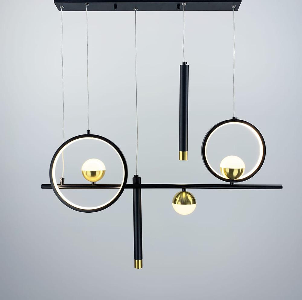 Светильник удлиненный светодиодный Черный (C 19-1000)