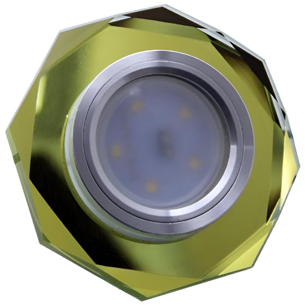 Спот Lemanso ST152 GU5.3 Желтый/Хром (12504)