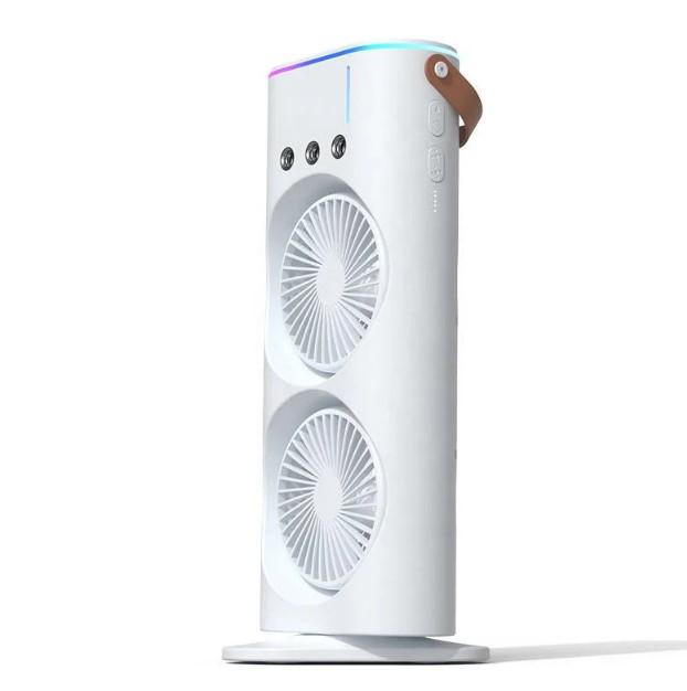 Вентилятор настільний Double-ended Spray Fan LED 3 швидкості (2104618502)