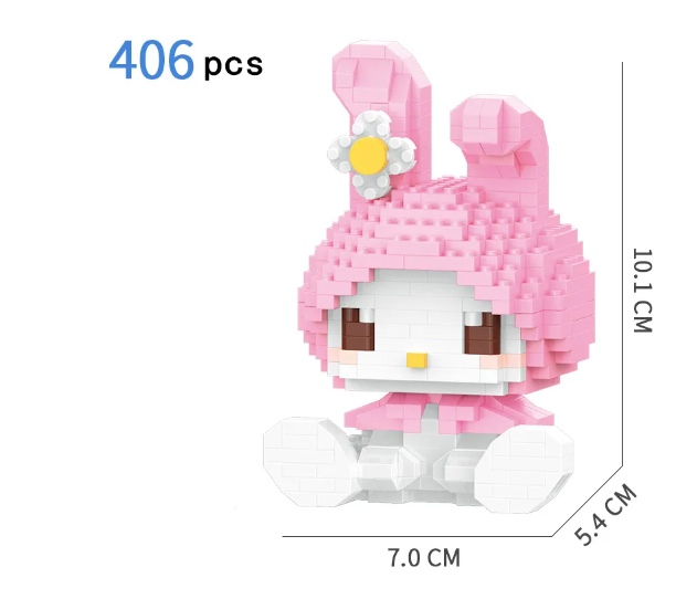 Конструктор Куромі Hello Kitty - фото 4 Конструктор Куромі Hello Kitty - фото 4