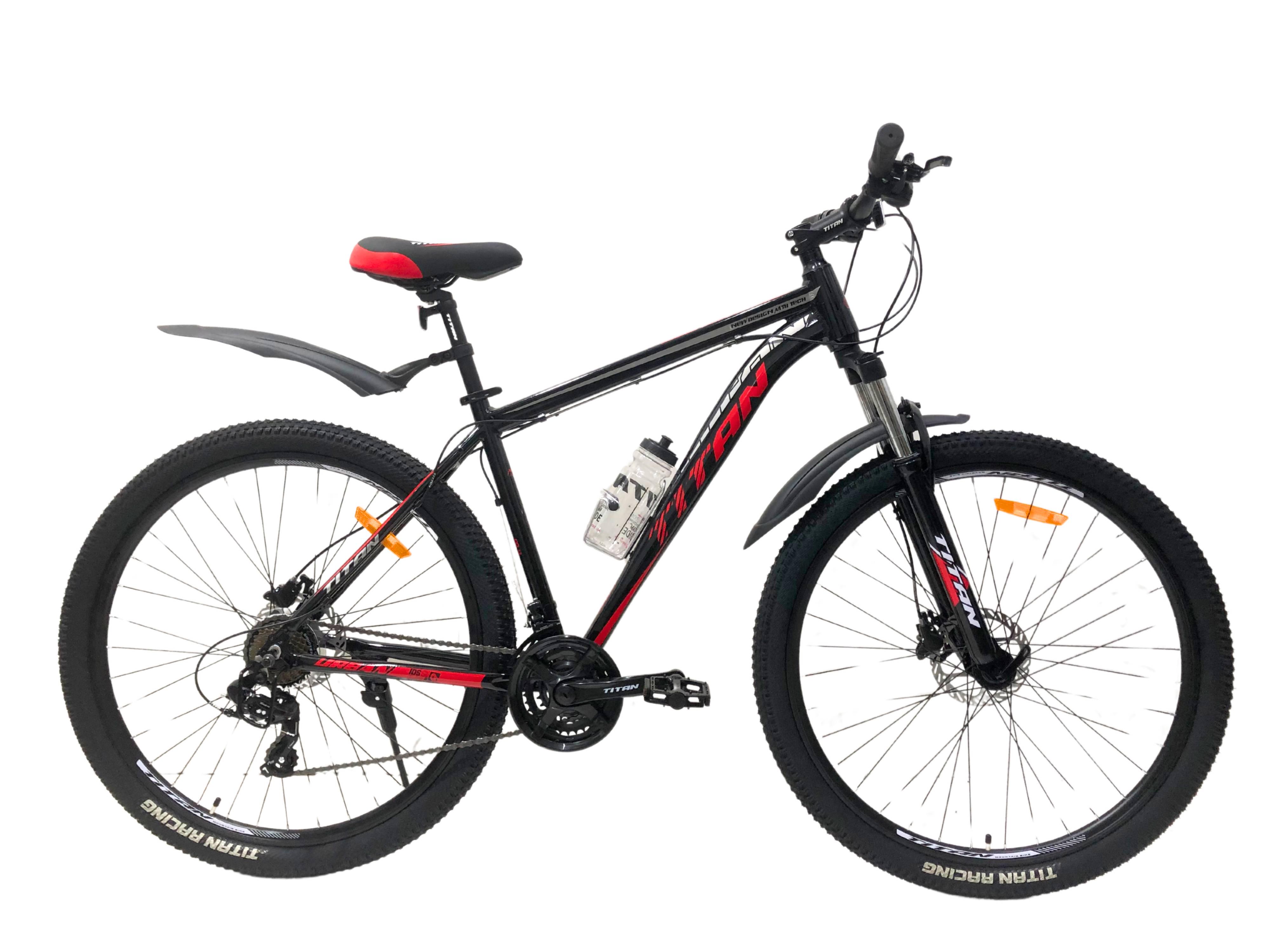 Велосипед Titan Urban 29" 19" Черно-красный