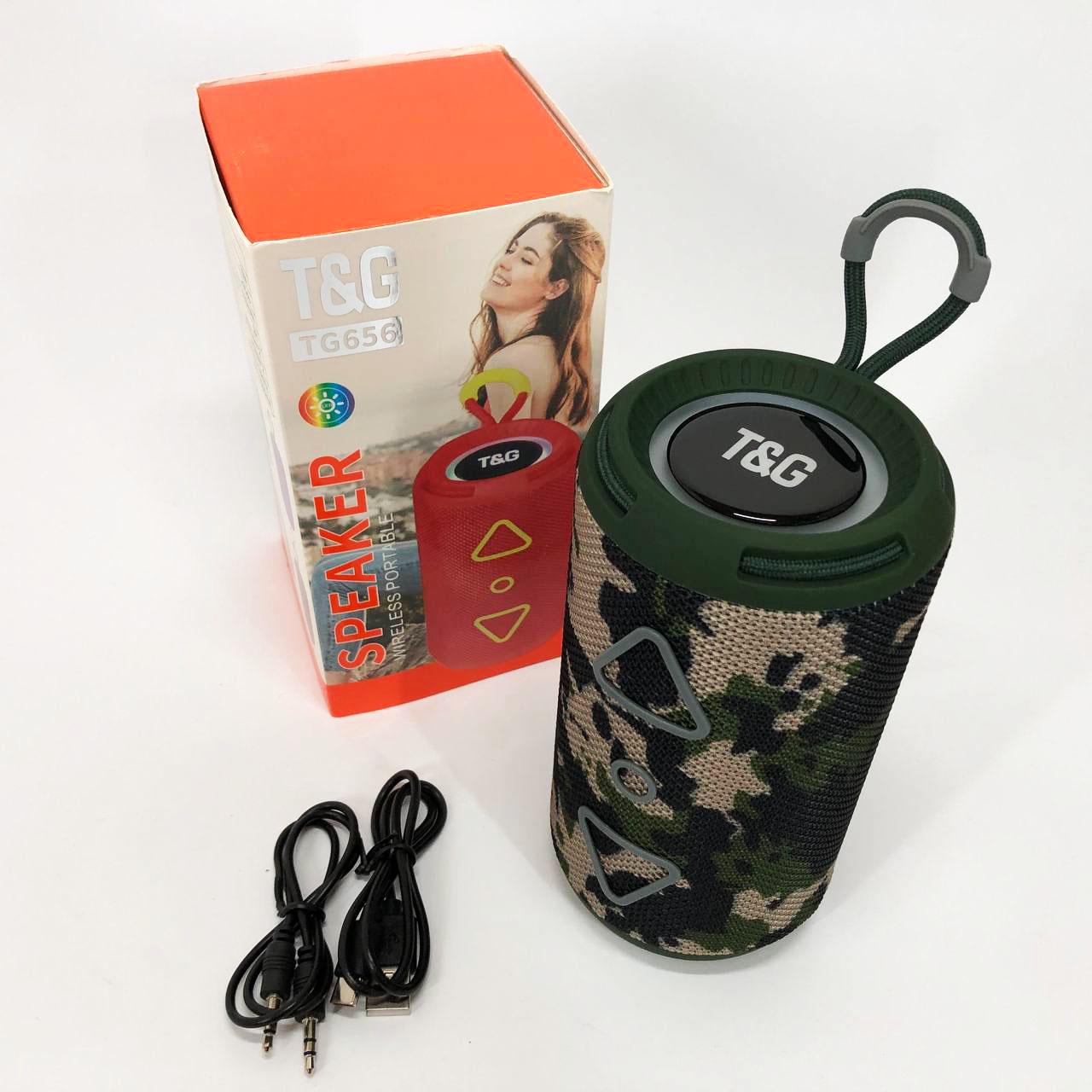 Колонка портативная TG656 FM-радио Камуфляж - фото 9 Колонка портативная TG656 FM-радио Камуфляж - фото 9