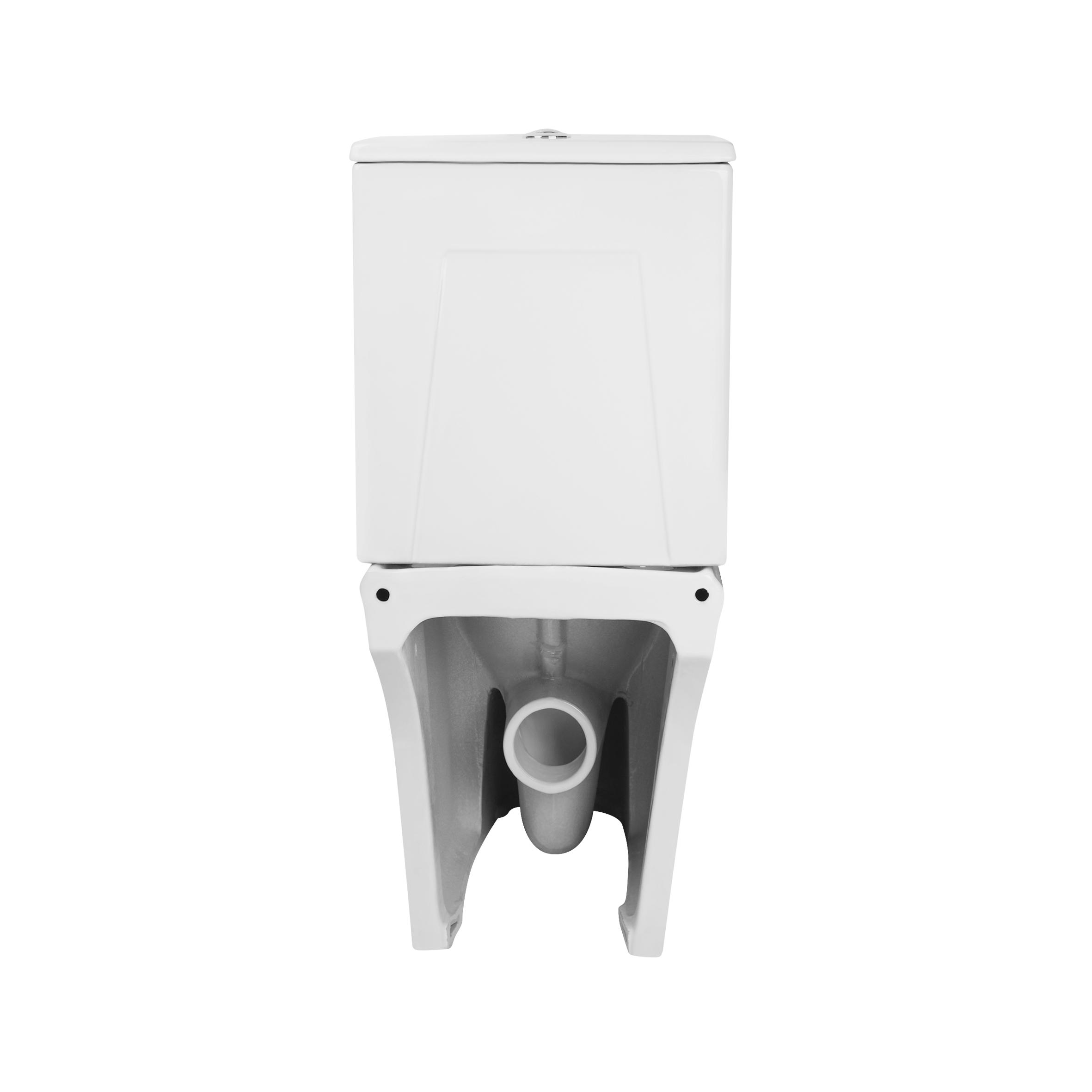 Унитаз-компакт Qtap Kalao безободковый с сиденьем Soft-close (QT08221213AW) - фото 14