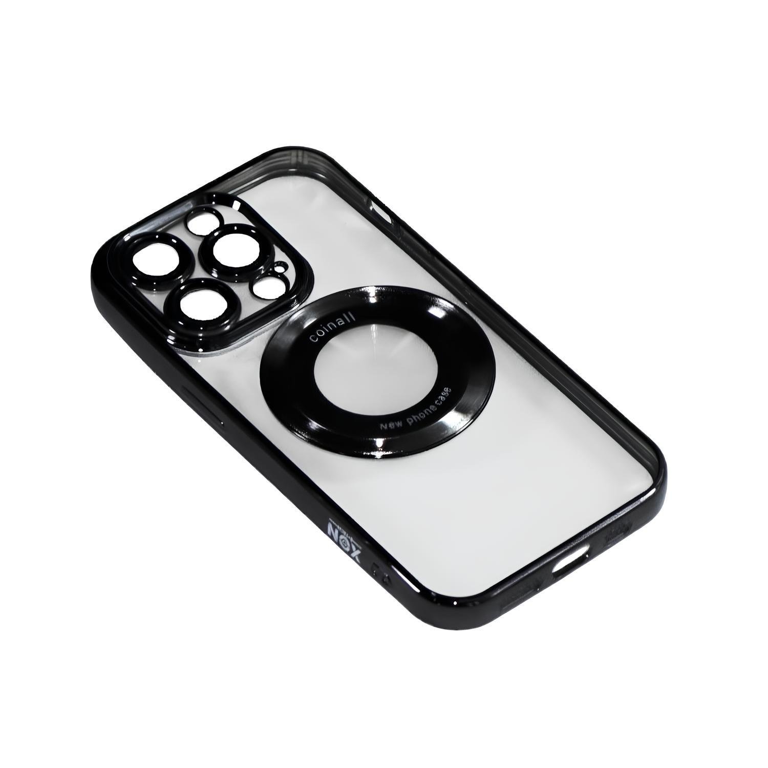 Магнитный чехол XON PhoneCase Magnetic для iPhone 14 Pro (PCMC1114300B 7898) Черный/Прозрачный Магнитный чехол XON PhoneCase Magnetic для iPhone 14 Pro (PCMC1114300B 7898) Черный/Прозрачный