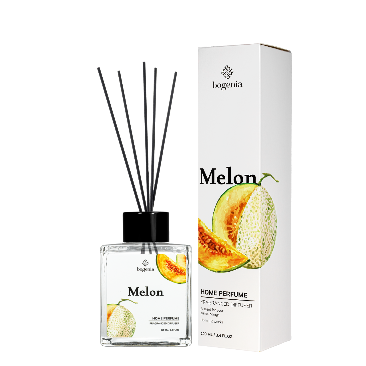 Аромадифузор для дома парфюмированный Bogenia Melon 100 мл (BG360.004)
