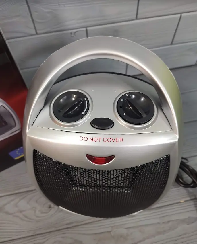 Тепловентилятор Crownberg CB-7749 Ceramic керамічний 1500 Вт з обертанням і захистом від перегріву (ML-05091) - фото 5 Тепловентилятор Crownberg CB-7749 Ceramic керамічний 1500 Вт з обертанням і захистом від перегріву (ML-05091) - фото 5