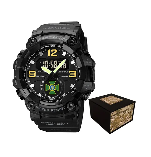 Наручные часы Awarder 003BKDPS ДПС с коробкой Черный Наручные часы Awarder 003BKDPS ДПС с коробкой Черный