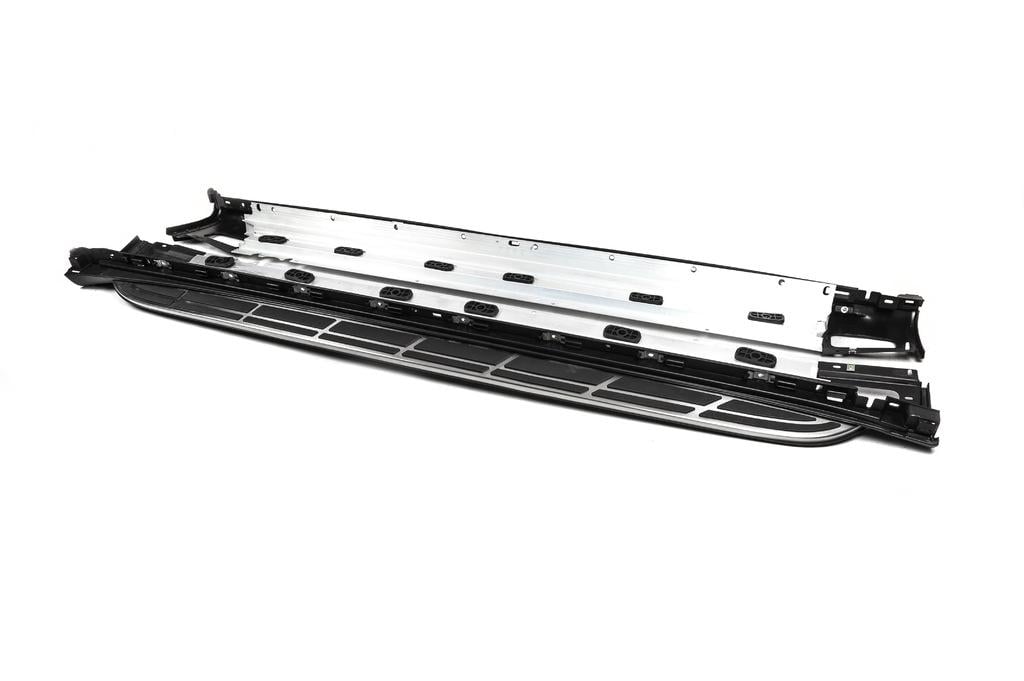 Подножки боковые OEM для Porsche Cayenne 2010-2017 гг. алюминий 2 шт. (16224)