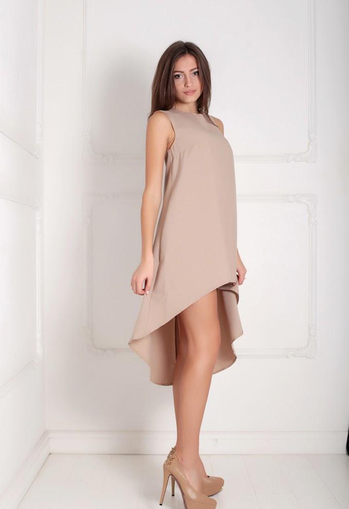 Платье женское Podium Feder 18998-BEIGE XL Бежевый