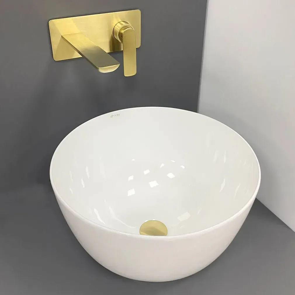 Умывальник накладной VBI LERICI WHITE 415x415 мм (VBI-016601) Умывальник накладной VBI LERICI WHITE 415x415 мм (VBI-016601)