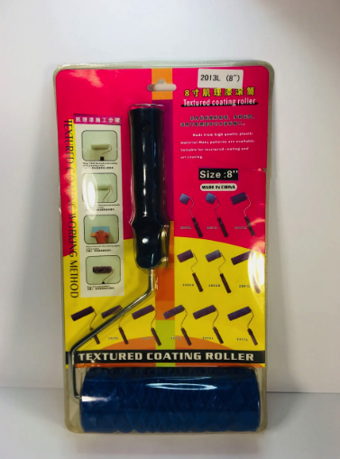 Валик структурний гумовий 180х60 мм 2013L "шкіра змії" 2168 - фото 5 Валик структурний гумовий 180х60 мм 2013L "шкіра змії" 2168 - фото 5