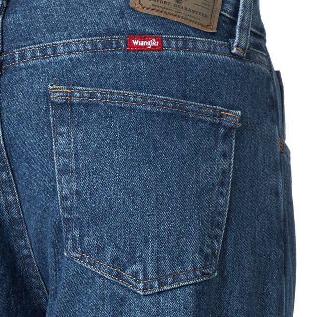 Джинси Wrangler 5 Star Premium Denim Dark Stonewash р. 34 Синій (96501DS) - фото 4