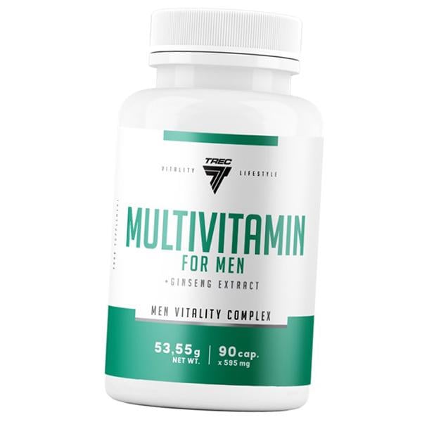 Витамины для мужчин MultiVitamin For Men Trec Nutrition 90 капс. (36101042)