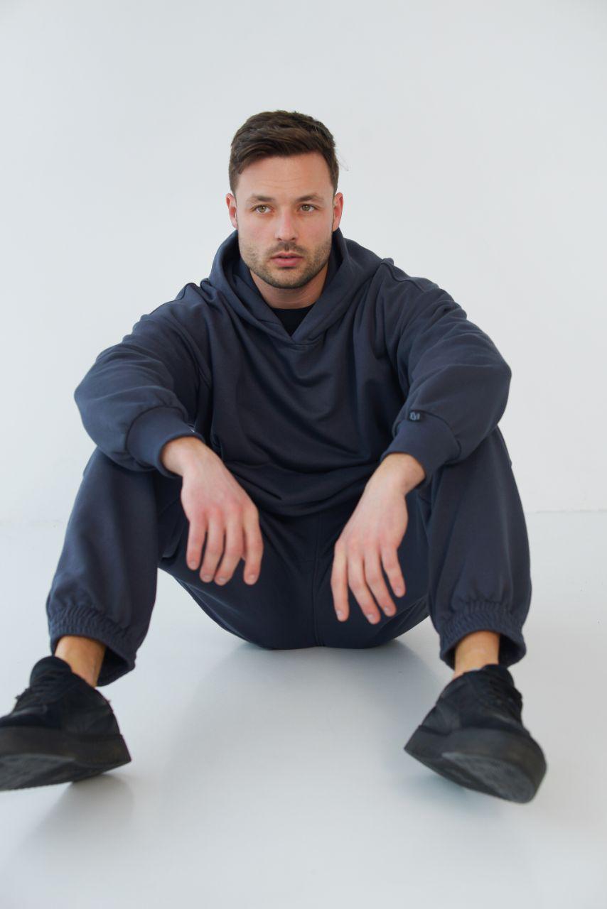 Костюм спортивный Freedom унисекс футер пинье р. 56-58 Графитовый (14-7717 24) - фото 3 Костюм спортивный Freedom унисекс футер пинье р. 56-58 Графитовый (14-7717 24) - фото 3