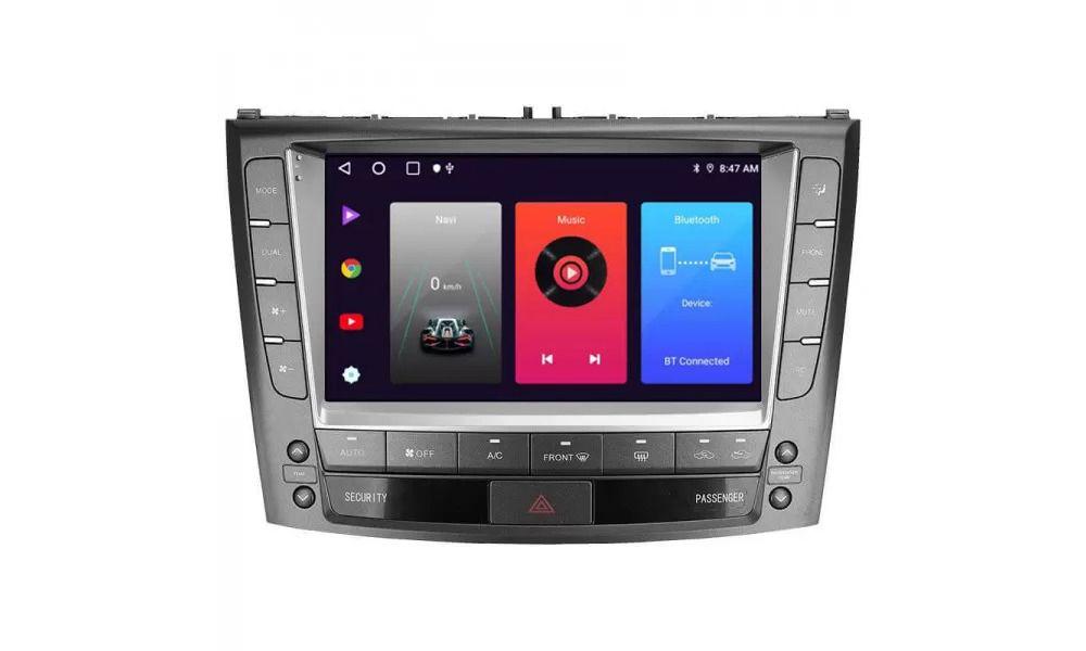 Автомагнітола штатна Sigma S9332 для Lexus IS250 XE20 Hm 2005-2013 B 3/32 Gb 4G DSP 9" L3 (AR-91158)