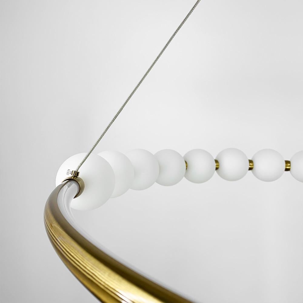 Люстра Nordic Pearl з плафонами-перлінками на 3 режими (2683011288) - фото 9 Люстра Nordic Pearl з плафонами-перлінками на 3 режими (2683011288) - фото 9