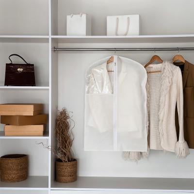 Чехол для одежды 90 см Белый (Hch-90-wh) - фото 2