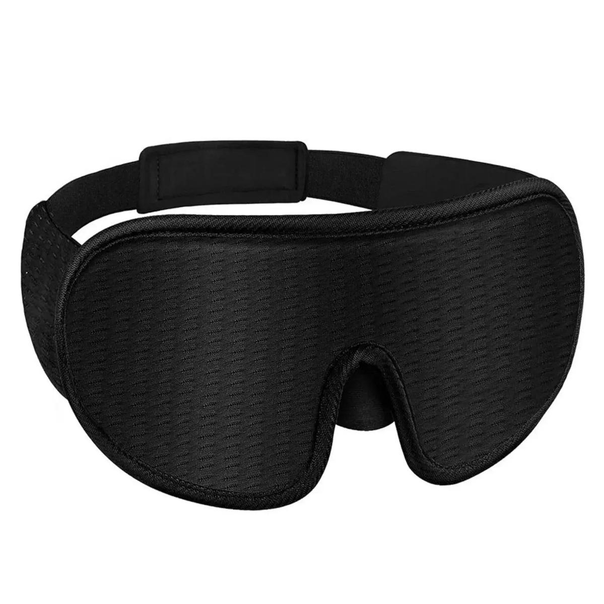 Маска для сна анатомическая дышащая Черный (1010751-Black)