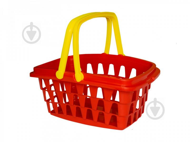Корзинка с ручками Технок красная (3053)