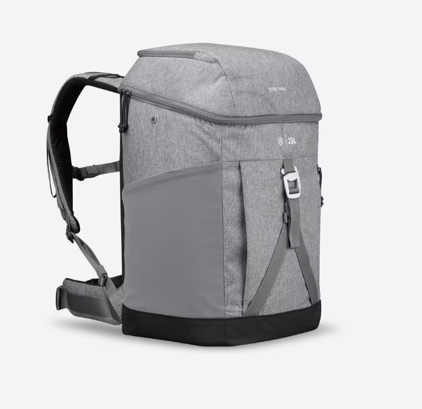 Термосумка Quechua для кемпинга 500 Ice 25 л 48х32х27 см Серый Термосумка Quechua для кемпинга 500 Ice 25 л 48х32х27 см Серый