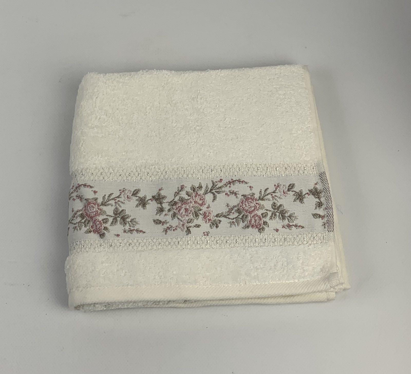 Рушник Puppila Ronesans 50x90 см Молочний (CN30550) - фото 1