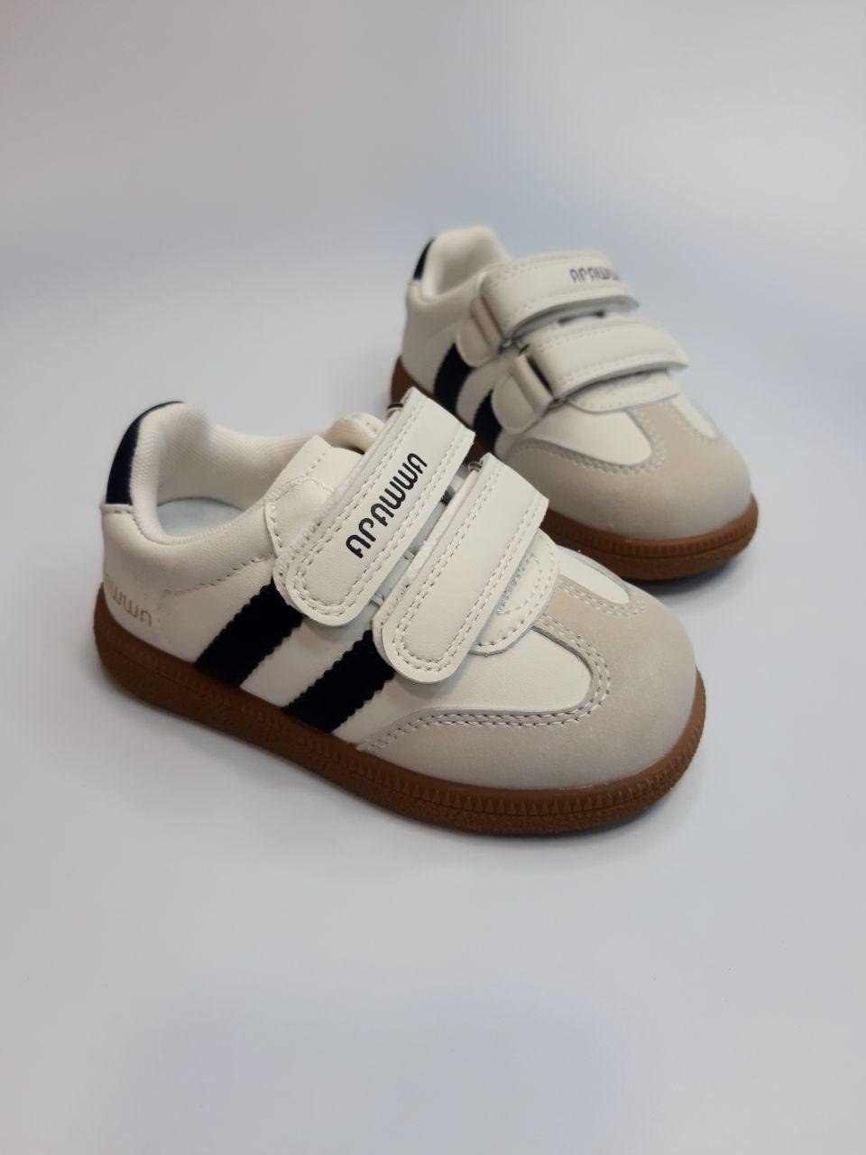 Кроссовки для мальчика Apawwa р. 24 15,3 см Бежевый (0351 beige)