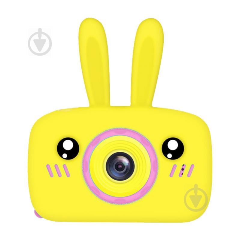 Дитяча Фотокамера Kids Funny Camera 3.0 Pro Протиударний Фотоапарат 12 Mpx Full HD 1920x1080P фото та відео зйомка Жовтий