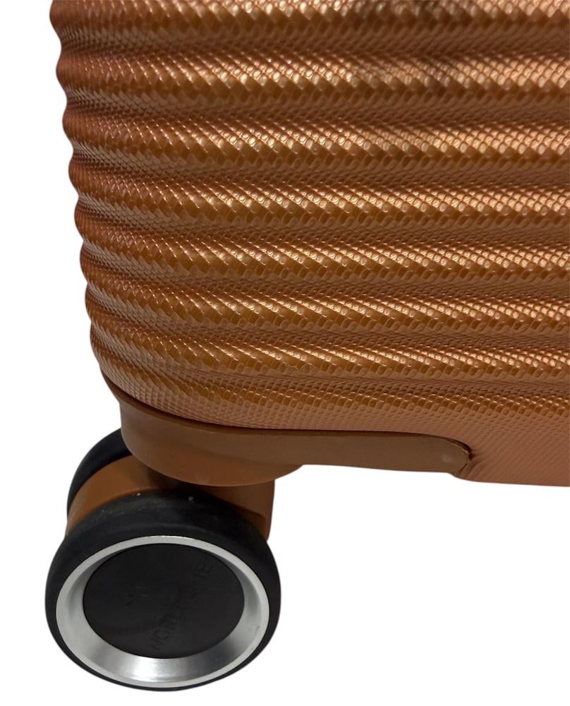 Валіза велика Worldline Airtex 629 ABS-пластик L Помаранчевий - фото 2