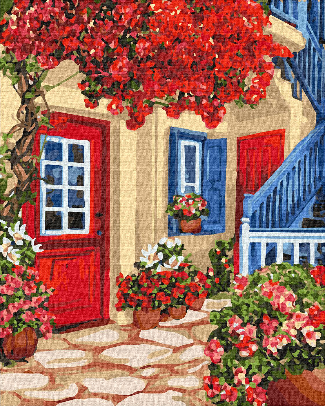 Картина по номерам Идейка Гуляя по улочкам 40x50 см (Id-KHO3581)