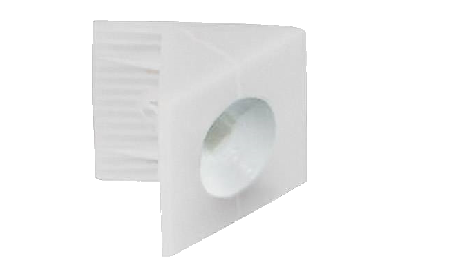 Фіксатор задньої стінки Metalvis 15x10 мм пластик 1 шт. Білий (3M0003M07401400002)