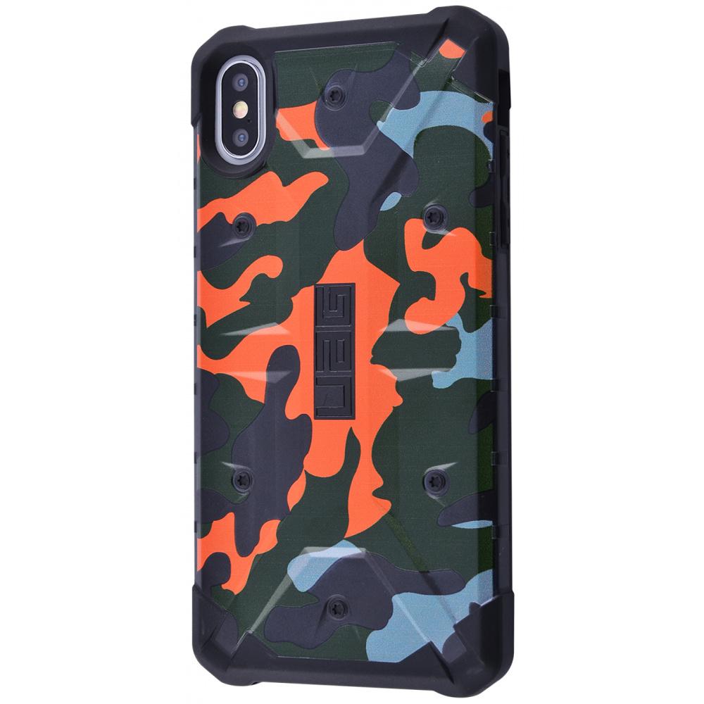 Чехол UAG Pathfinder Anti Fall для iPhone XS Max Green/Orange