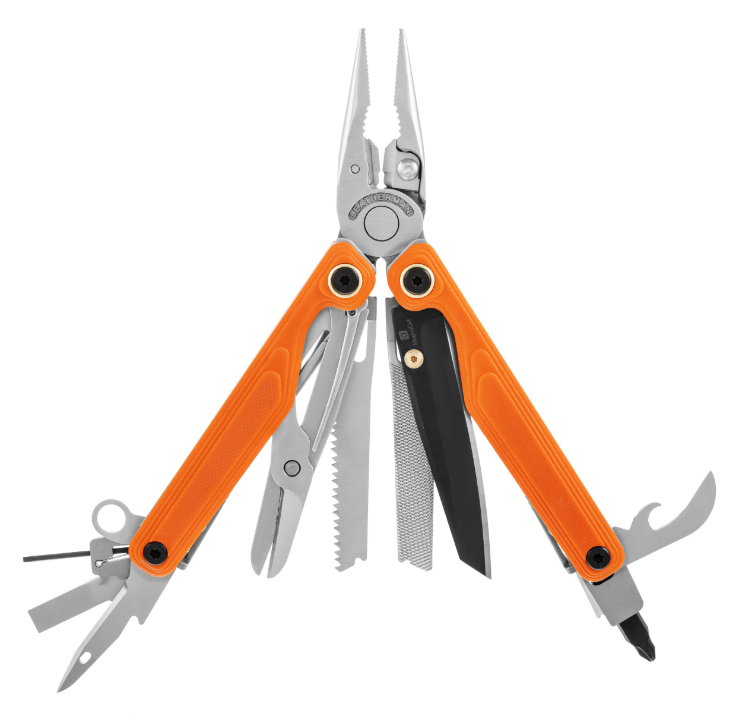 Мультитул CPM MagnaCut Leatherman Wave Alpha Canyonland 16 инструментов Оранжевый (833338)
