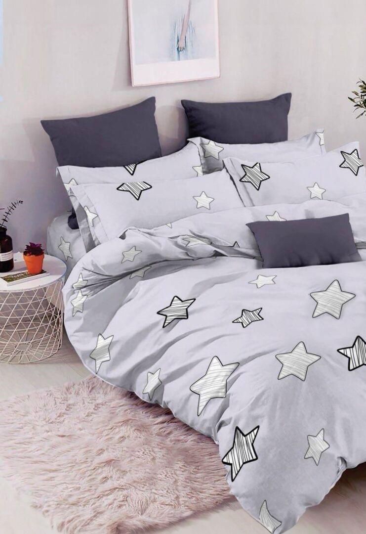 Комплект постельного белья Ideal Textile с принтом полуторный бязь (18553794)