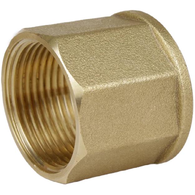 Муфта VA А0355А латунна восьмигранна 1 1/2х1 1/2" (000026714) - фото 1