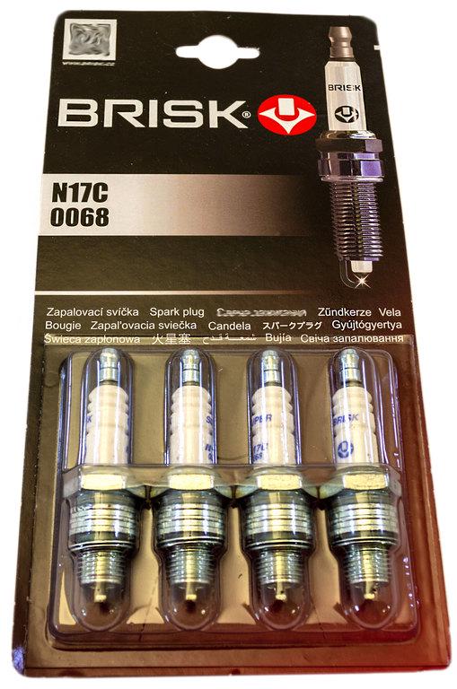 Свеча зажигания Brisk Super ГАЗ 402 4 шт. (000004090)