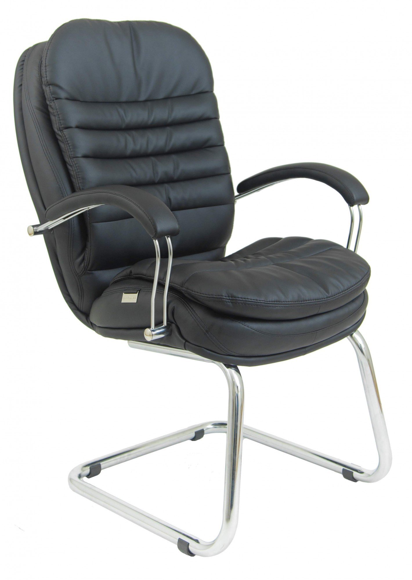 Офисное конференционное кресло Richman Валенсия Флай 2230 CF Хром Черный