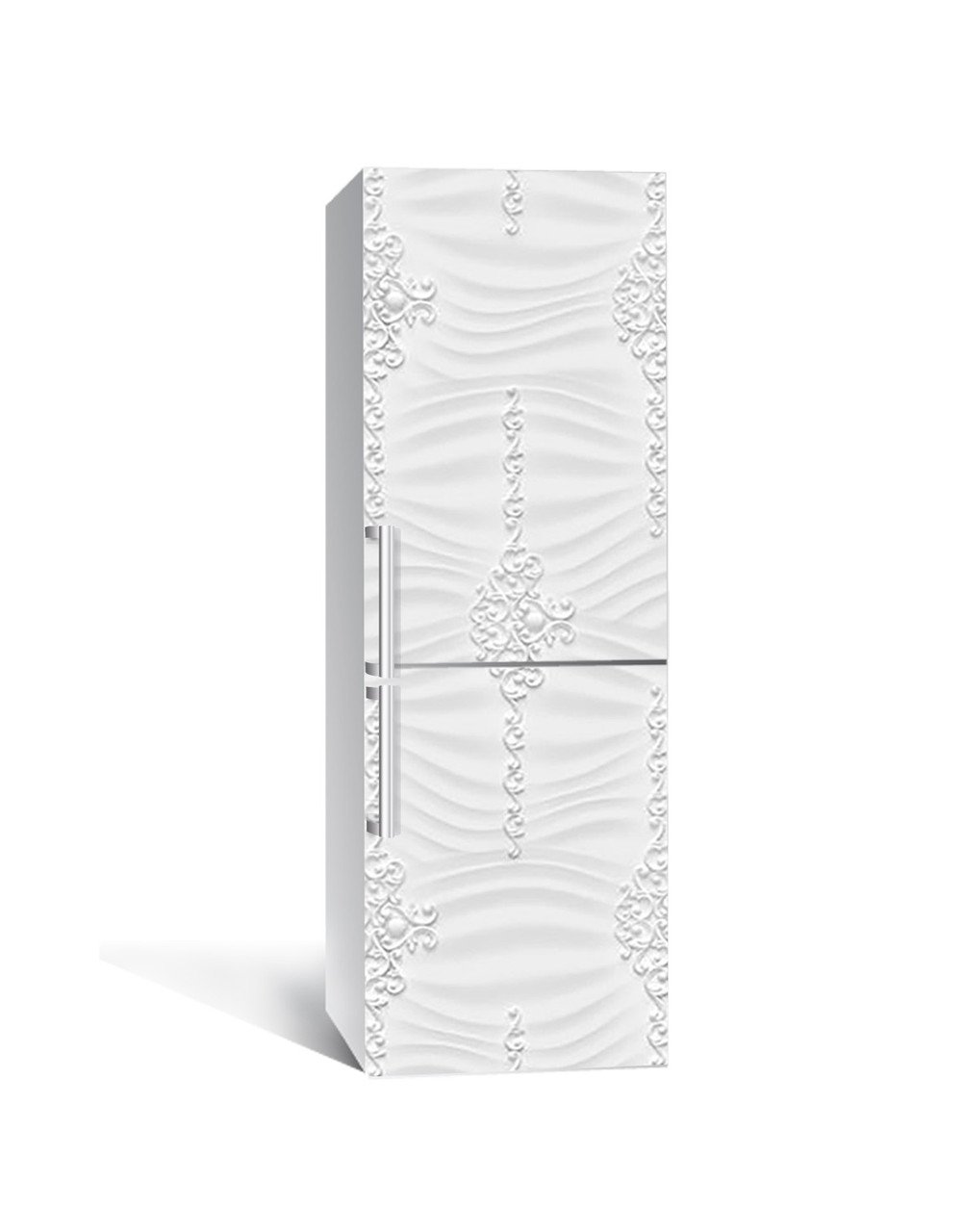 Наліпка 3D на холодильник Zatarga Гіпсові вензелі 650х2000 мм (1323455131)