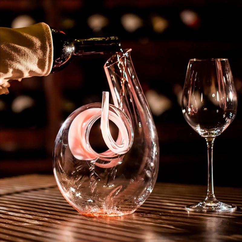 Декантер для вина Riedel Curly pink 1400 мл (2011/04) - фото 3