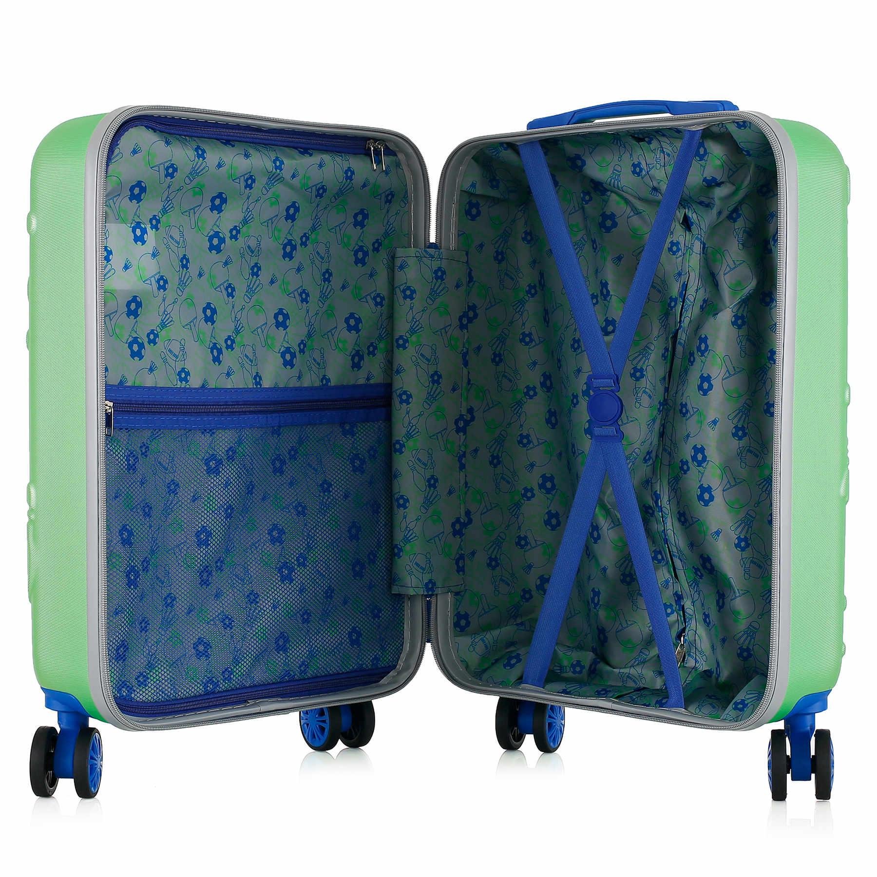 Валіза дитяча SEMI LINE 20" Green/Blue (T5890-2) - фото 6 Валіза дитяча SEMI LINE 20" Green/Blue (T5890-2) - фото 6