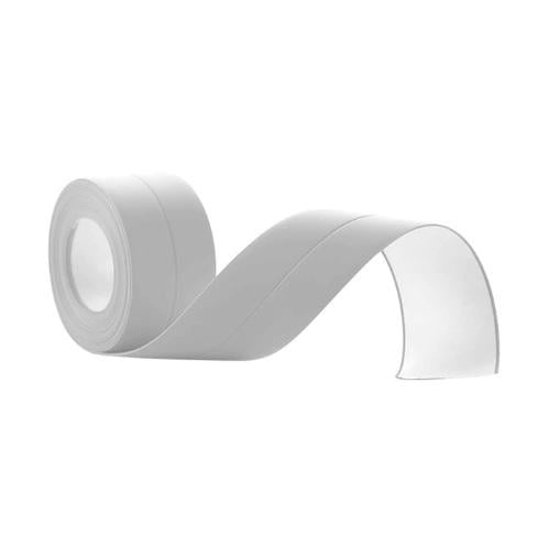 Бордюрная лента водостойкая клейкая универсальная 320x3,7 см White (510650)