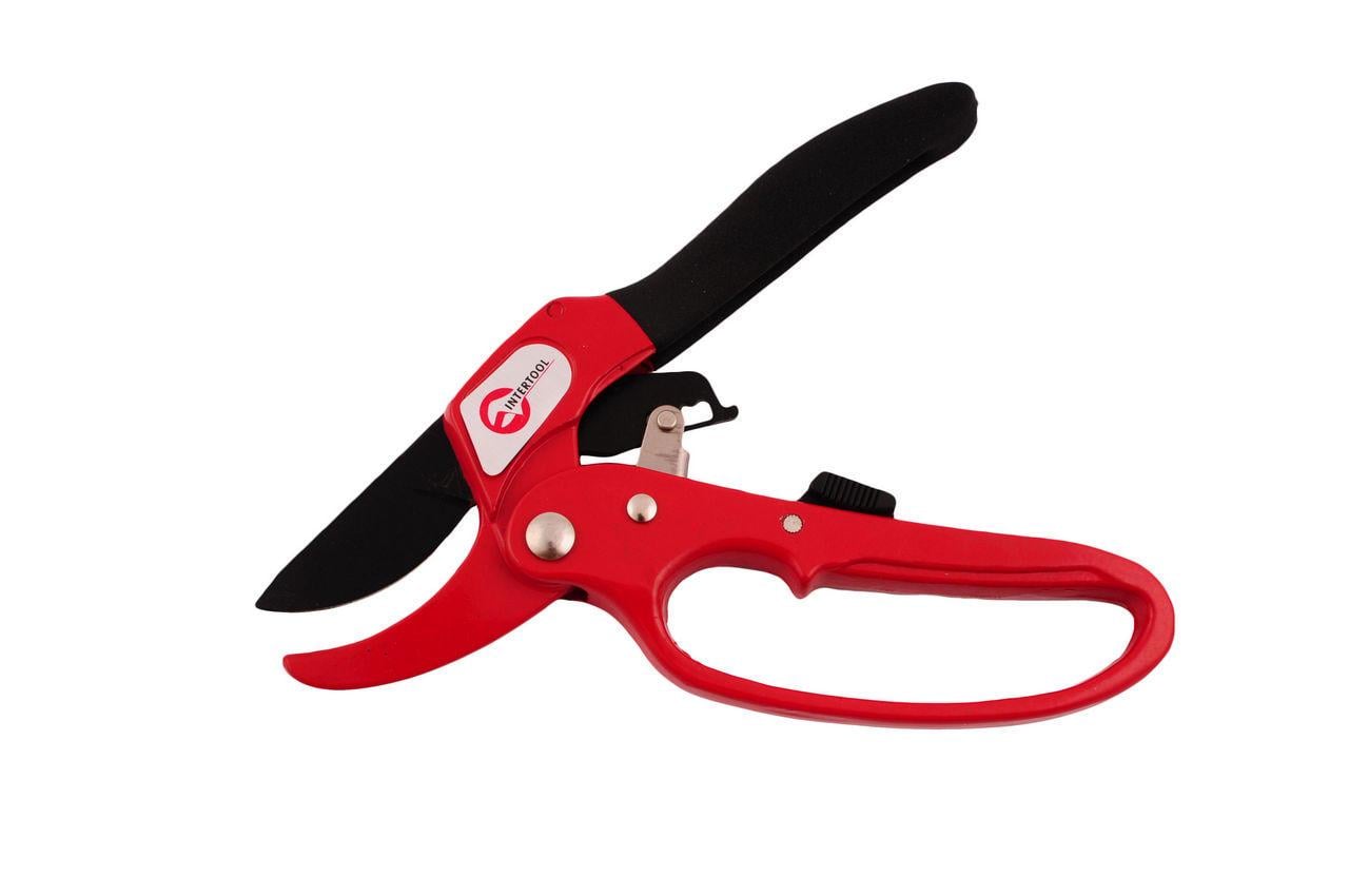 Секатор Intertool 200 мм різ Ø 22 мм (FT-1005)