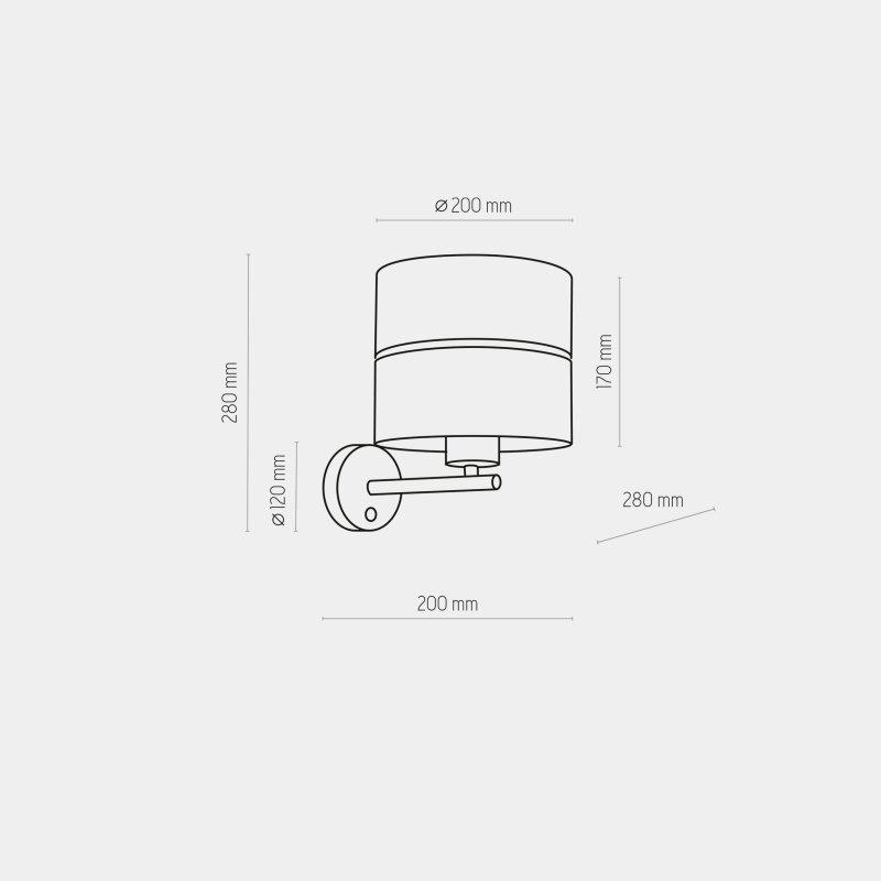 Бра TK-Lighting Hilton SI 4175 - фото 2