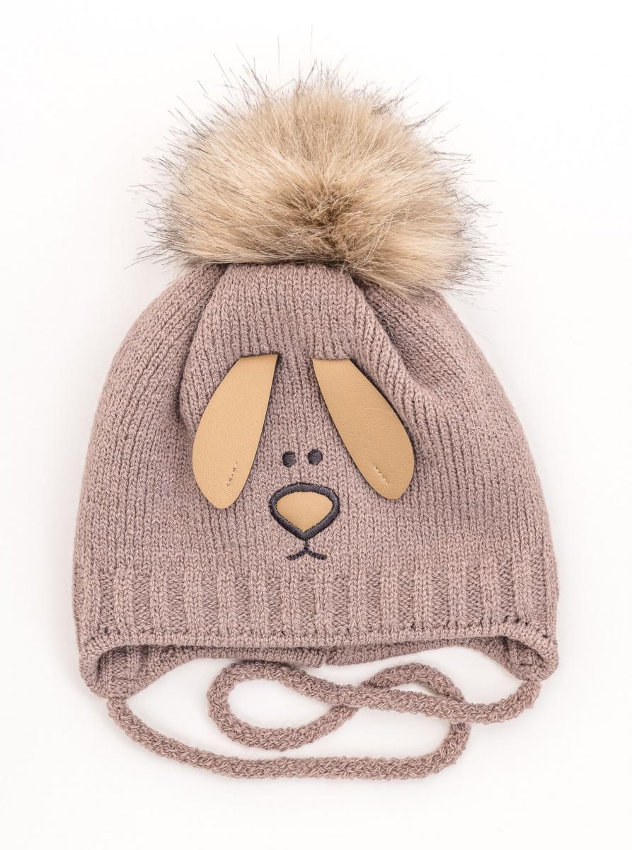 Шапка детская зимняя Alex Бруно 38-42 см Кофейный Шапка детская зимняя Alex Бруно 38-42 см Кофейный